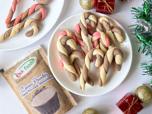 Chocolate Candy Cane Cookies