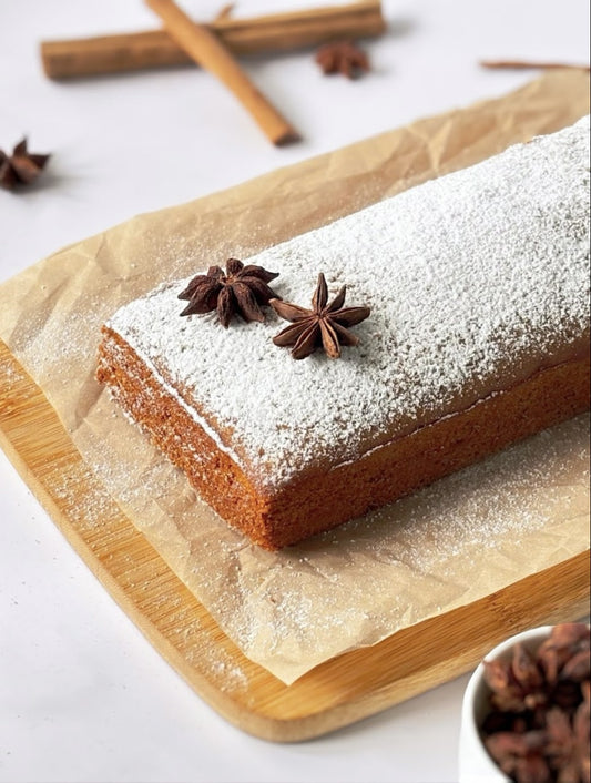 Eggless Loaf Cake: Spice-Infused