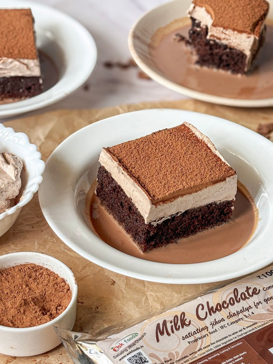 Milk Chocolate Tres Leches Cake