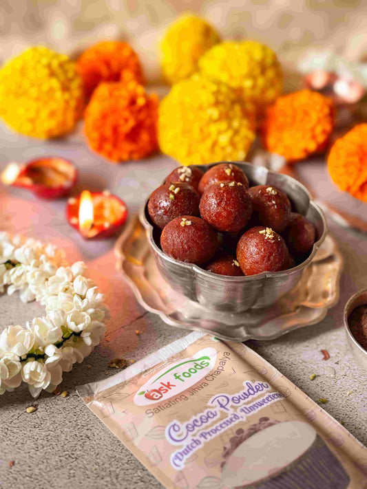 Quick and Easy Chocolate Bread Gulab Jamuns