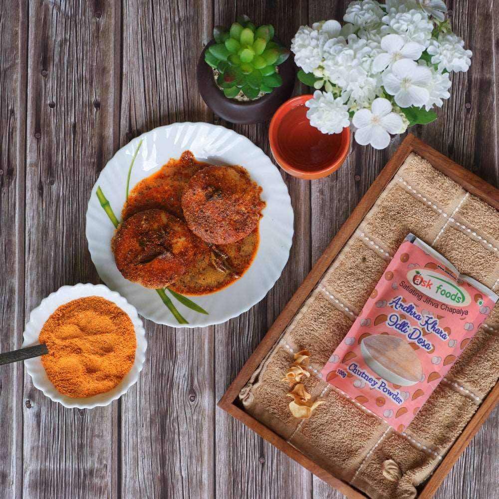 Andhra Khara Idli Dosa Chutney Powder