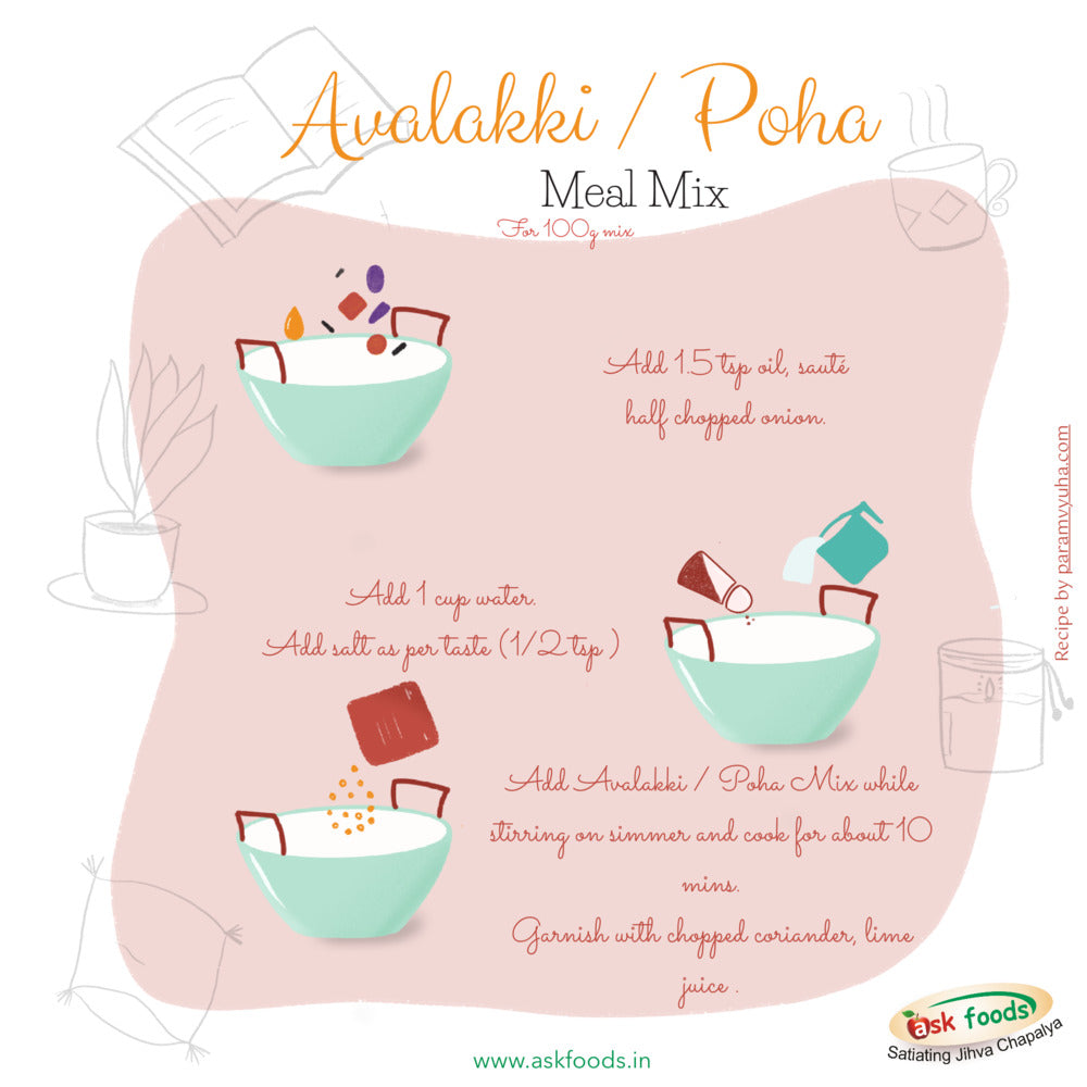 Avalakki/Poha Mix | Ready-to-Cook Mix