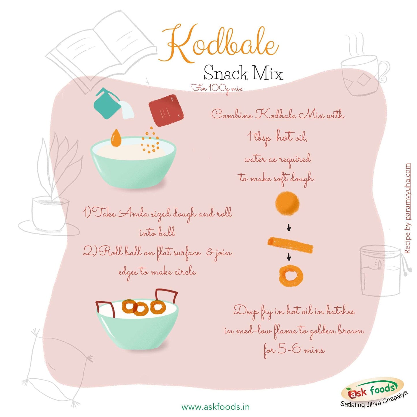 Kodubale Mix | Snack Mixes