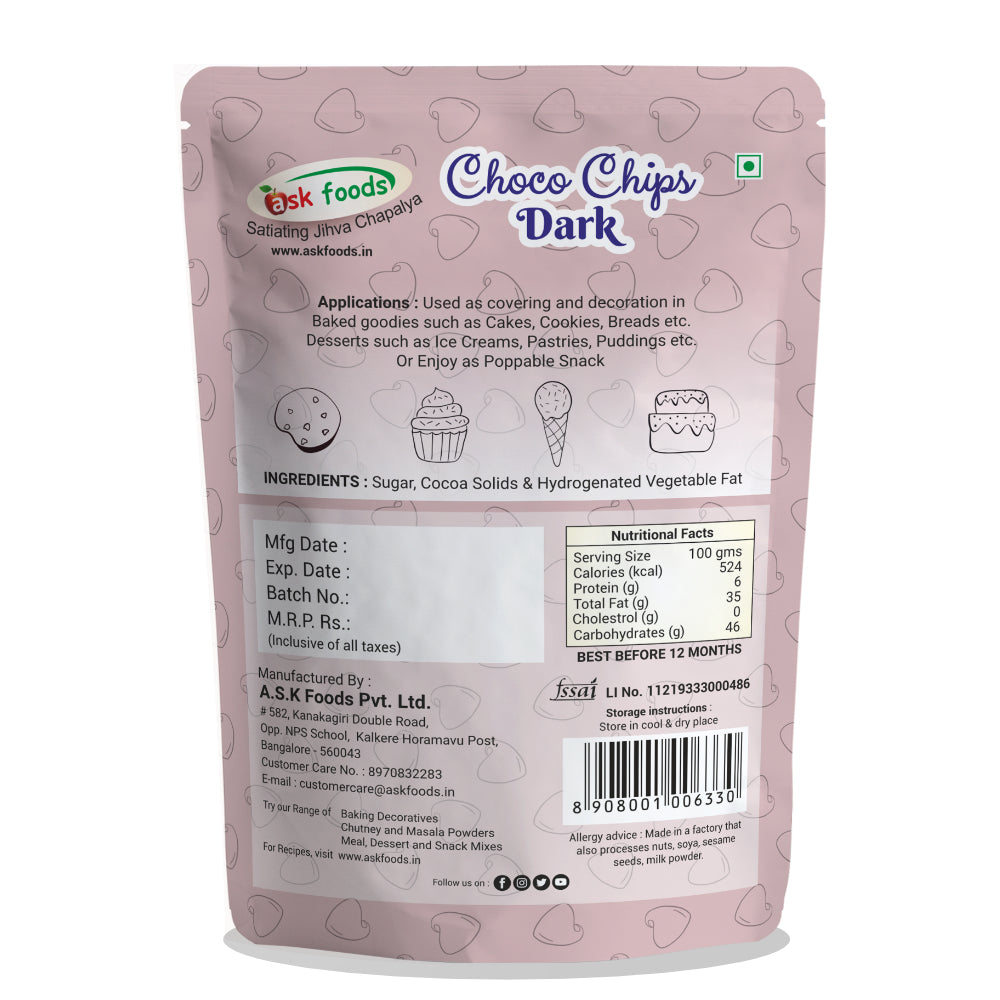 Dark Choco Chips