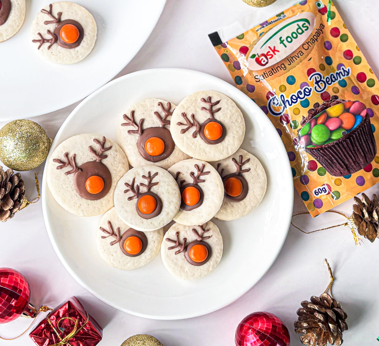 Ask Foods-Eggless Reindeer Cookies-Hero 1