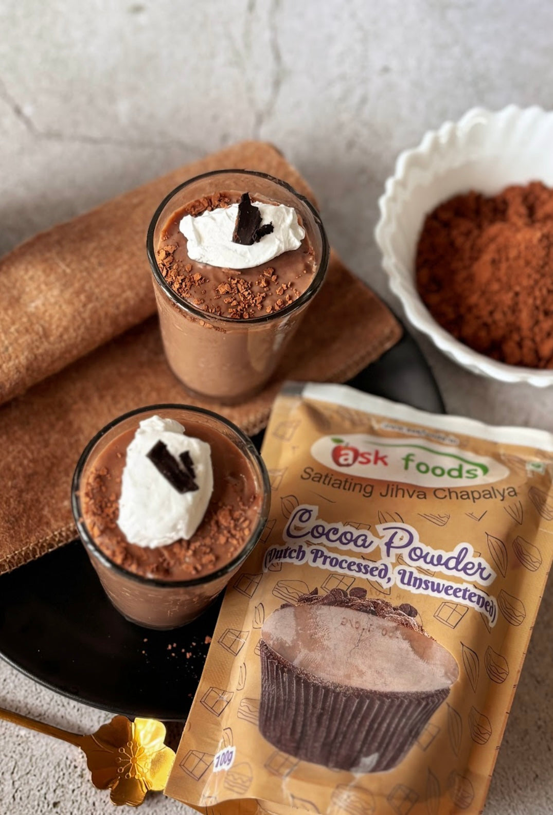 Ask Foods- Mocha Pudding Recipe- Hero