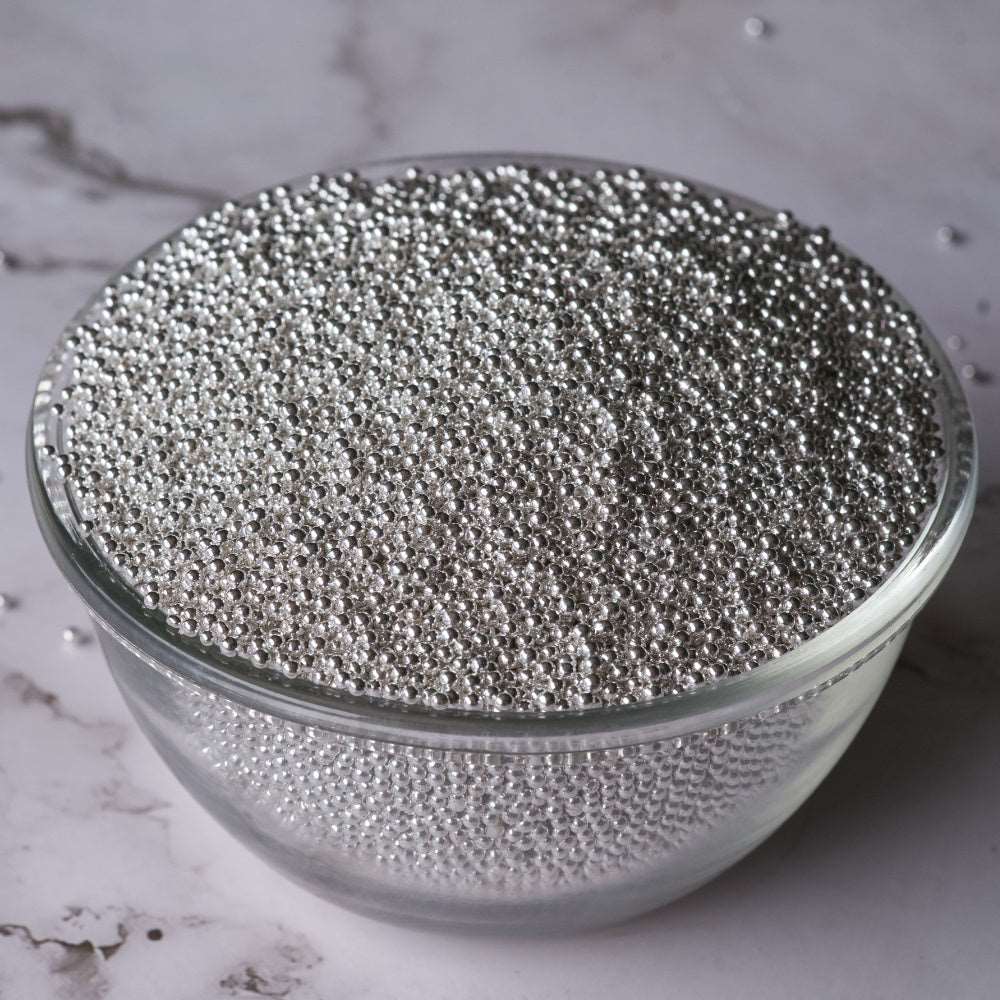 Silver Sugar Balls | Sprinkles