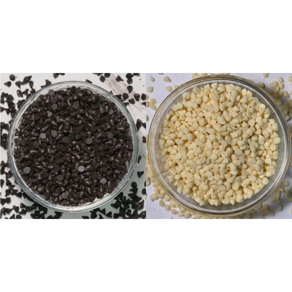 White and Dark Choco Chips | Combo