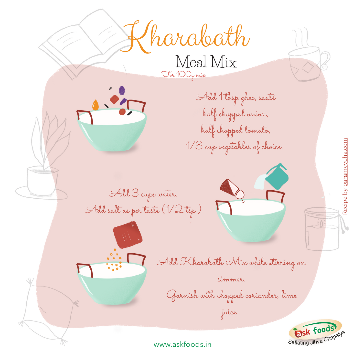 Kharabath Mix | Ready-to-Cook Mix