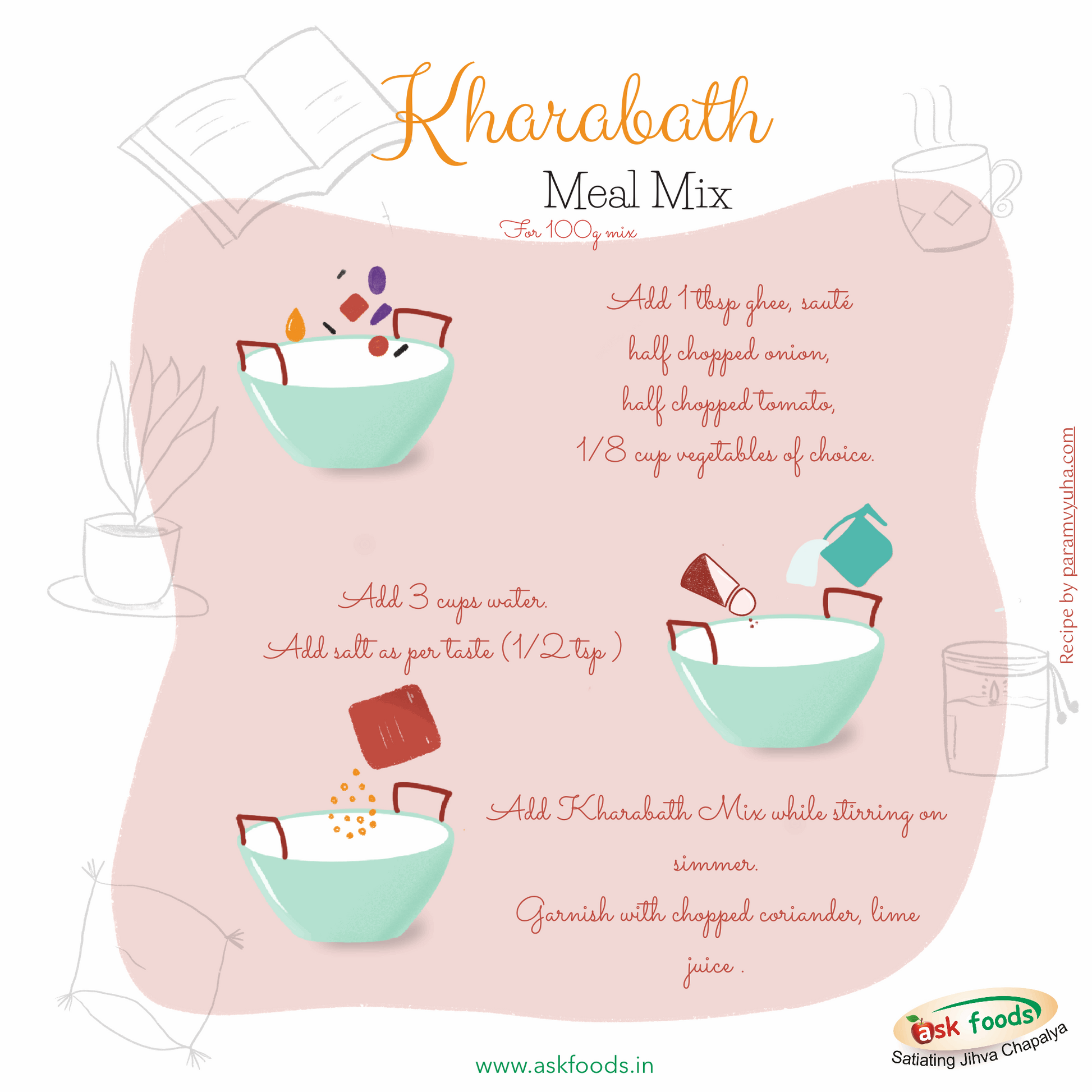 Kharabath Mix | Ready-to-Cook Mix