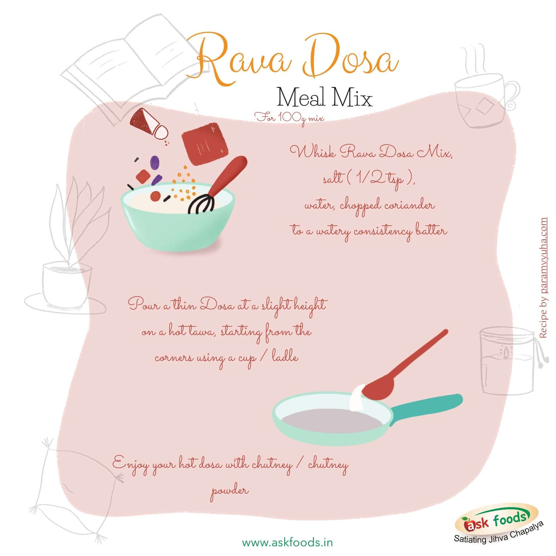 Rava Dosa Mix | Ready-to-Cook Mix