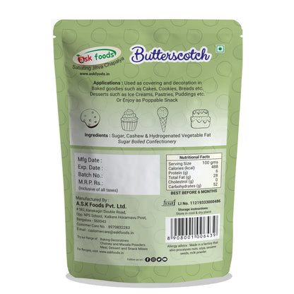 Butterscotch | Butterscotch Nut Chips