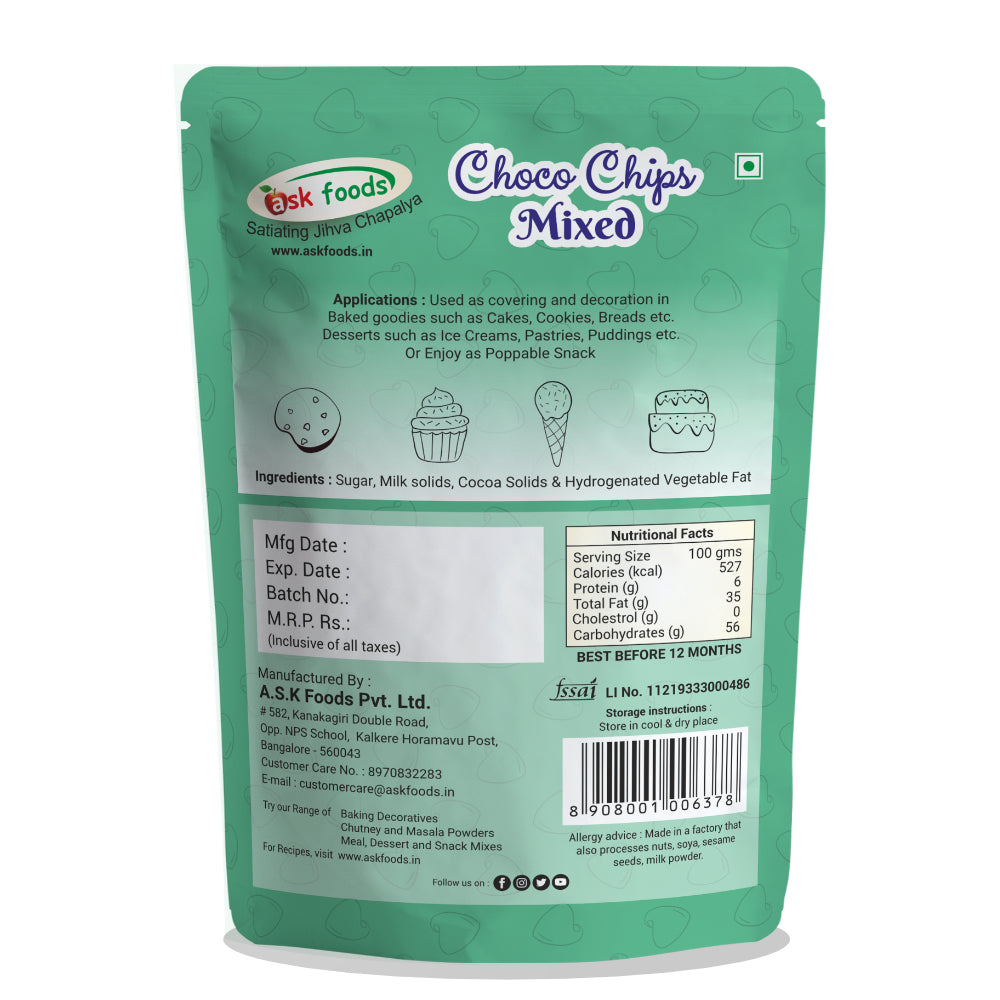 Mixed Choco Chips