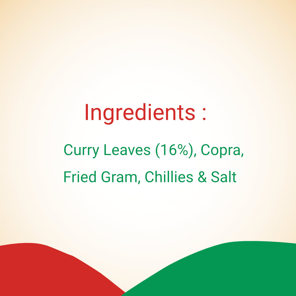 Curry Leaves Chutney Powder