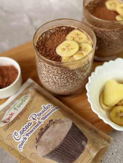 Ask Foods- Chocolate Chia Seed Pudding Recipe- Hero