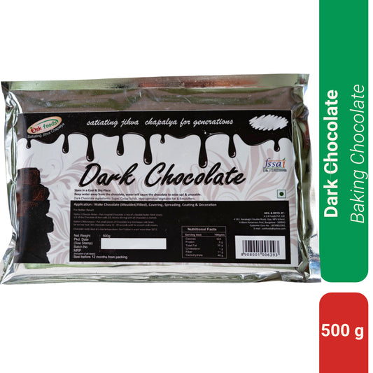 Dark Chocolate | Cooking Chocolate | Baking Chocolate – 500g