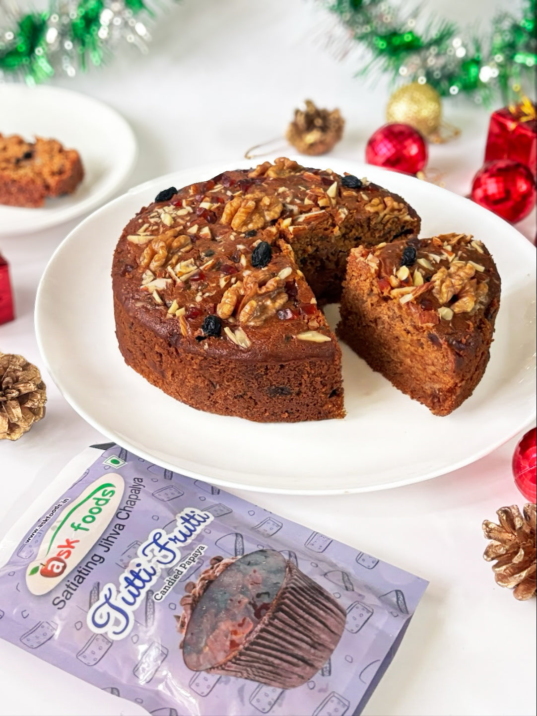 Ask Foods-Last Minute Eggless Plum Cake Recipe-Hero 1