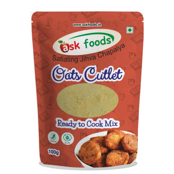 Oats_Cutlet_Ready_To_Cook_Mix_Front_ASK_Foods