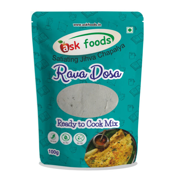 Rava Dosa Ready To Cook Mix Front ASK Foods