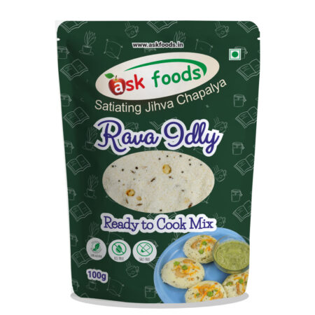 Rava Idly Ready To Cook Mix Front ASK Foods